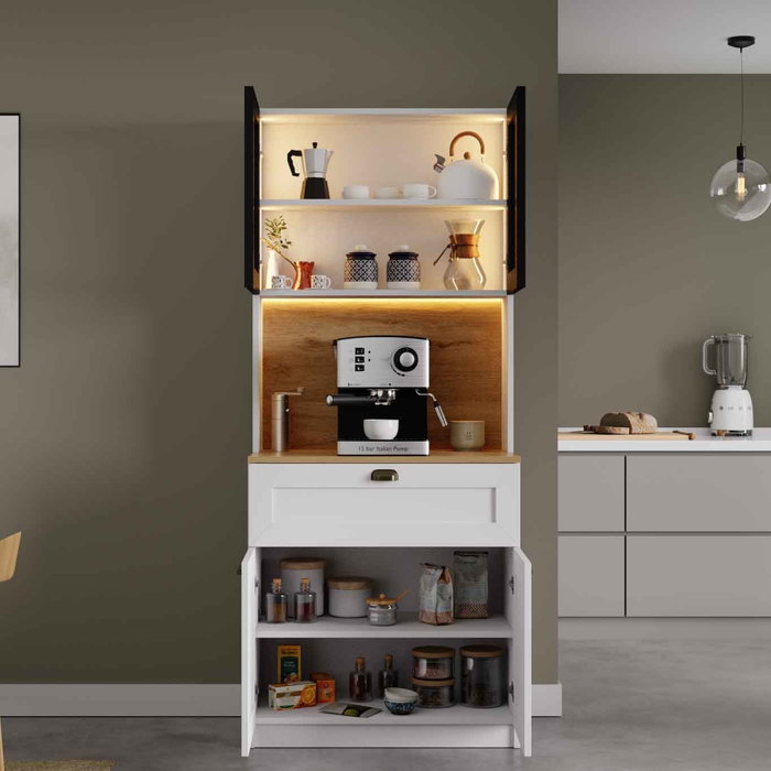 Hanah Home Nero Solo 1600-225 Soporte para Café Blanco